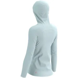 Compressport HURRICANE WATERPROOF 10/10 JACKET W Dámska bežecká nepremokavá bunda, sivá, veľkosť