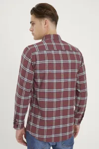 G699 DEWBERRY MEN'S SHIRT-BURGUNDY