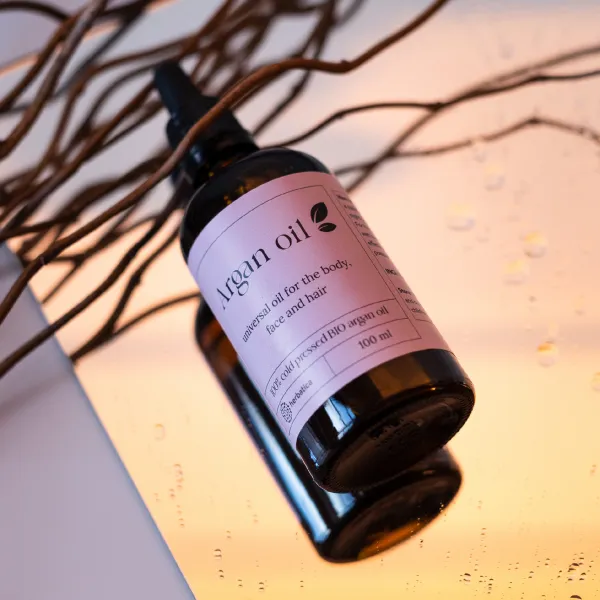 Arganový olej 100% BIO prírodný, za studena lisovaný - Herbatica Objem: 50 ml