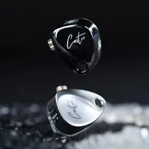 KZ Castor dynamické HiFi slúchadlá do uší, čierne