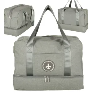 MG Travel Bag cestovná taška, sivá