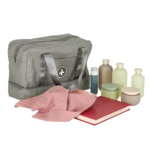 MG Travel Bag cestovná taška, sivá