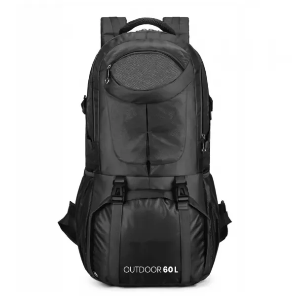 MG Outdoor turistický batoh 60L, čierny