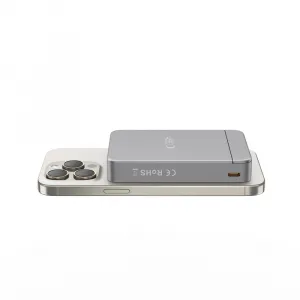 Tech-Protect PB15 LifeMag MagSafe Power Bank 10000mAh, šedé