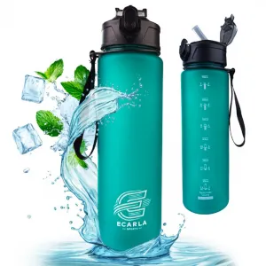 Livefy fľaša na vodu Sport 750 ml, tyrkysová