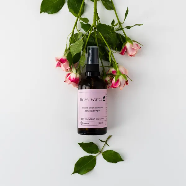 Ružová voda 100% BIO prírodná - Herbatica Objem: 100 ml