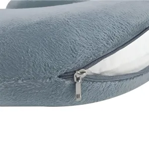 MG Travel Pillow cestovný vankúš, sivý