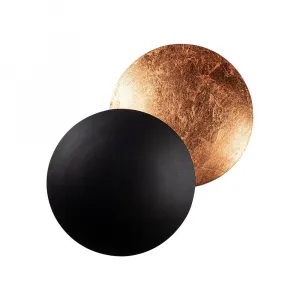 Nástenná LED lampa, 25 cm, medená