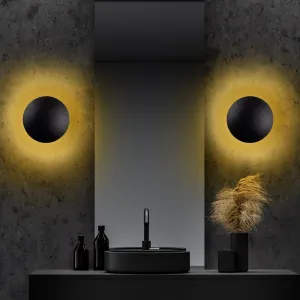 Nástenná LED lampa, 25 cm, medená