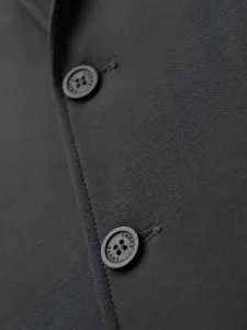 Trendy sako pre pánov slim fit grafitové