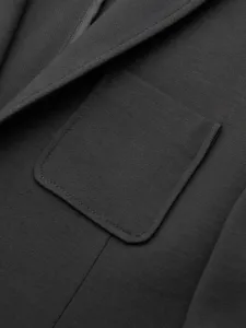 Trendy sako pre pánov slim fit grafitové