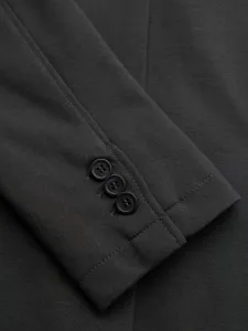 Trendy sako pre pánov slim fit grafitové