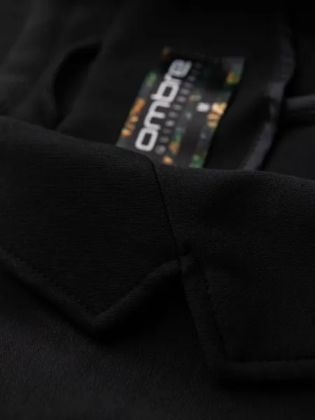 Trendy sako pre pánov slim fit čierne