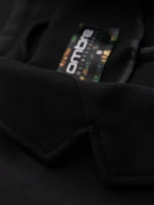 Trendy sako pre pánov slim fit čierne