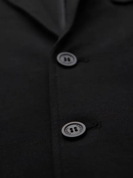 Trendy sako pre pánov slim fit čierne