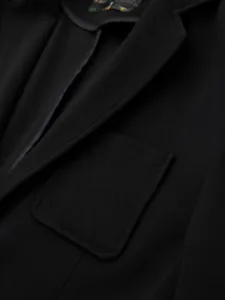 Trendy sako pre pánov slim fit čierne