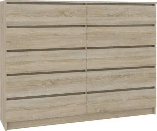 Ak furniture Komoda Rollo K 160 cm dub sonoma