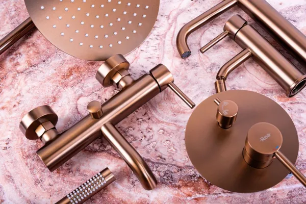 REA - Vaňová batéria Lungo Copper Brush REA-B1115