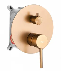 REA - Podomietková sprchová sada Lungo Copper Brush + BOX REA-P8809