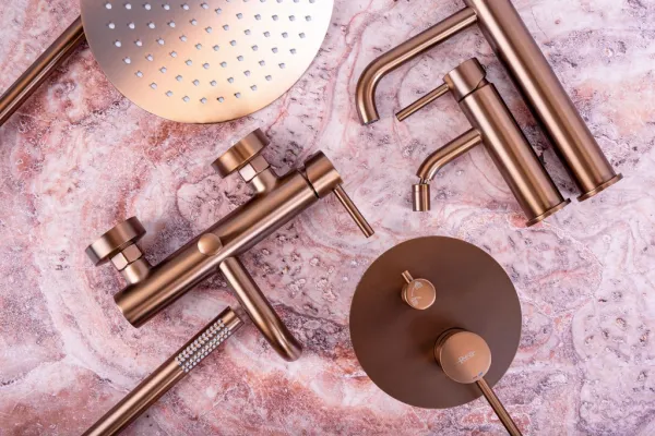 REA - Vaňová batéria Lungo Copper Brush REA-B1115