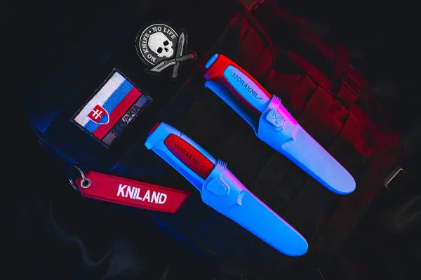 Morakniv Basic 511 (C) Blue/Dala Red - Color of the year 2025