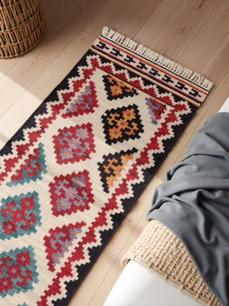 Koberec Hanse Home Kamal Kian krémový / viacfarebný