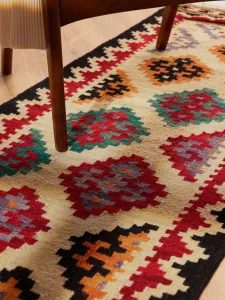 Koberec Hanse Home Kamal Kian krémový / viacfarebný