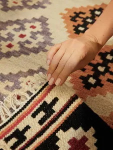Koberec Hanse Home Kamal Kian krémový / viacfarebný