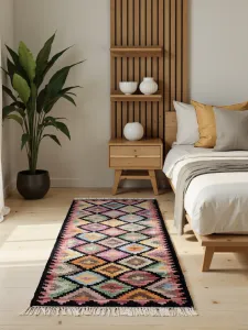 Koberec Hanse Home Kamal Zara čierny / viacfarebný