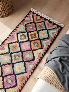 Koberec Hanse Home Kamal Zara čierny / viacfarebný