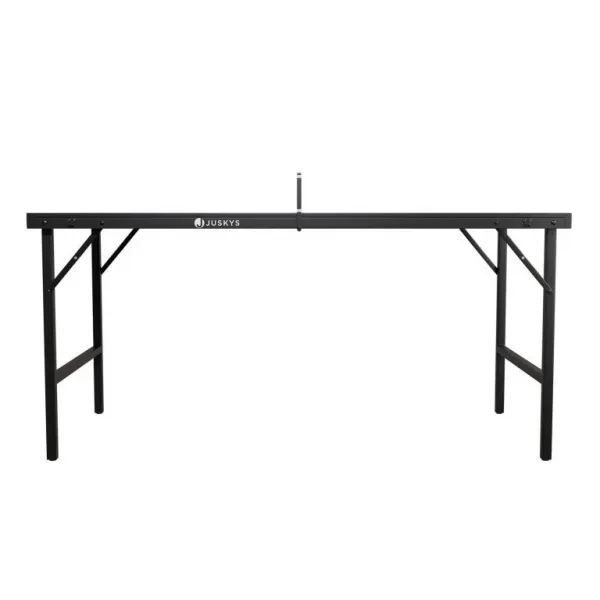 Skladací mini pingpongový stôl s príslušenstvom, 152 x 71 cm