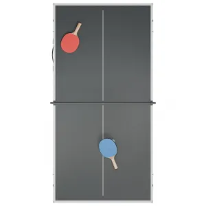 Skladací mini pingpongový stôl s príslušenstvom, 152 x 71 cm