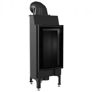 Kratki Nadia 9 kW čierne ohnisko - krbová vložka rovná NADIA/9/BLACK