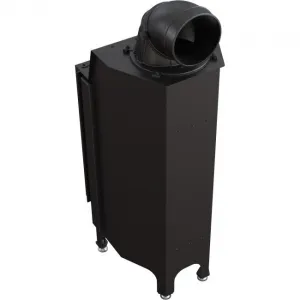 Kratki Nadia 9 kW čierne ohnisko - krbová vložka rovná NADIA/9/BLACK