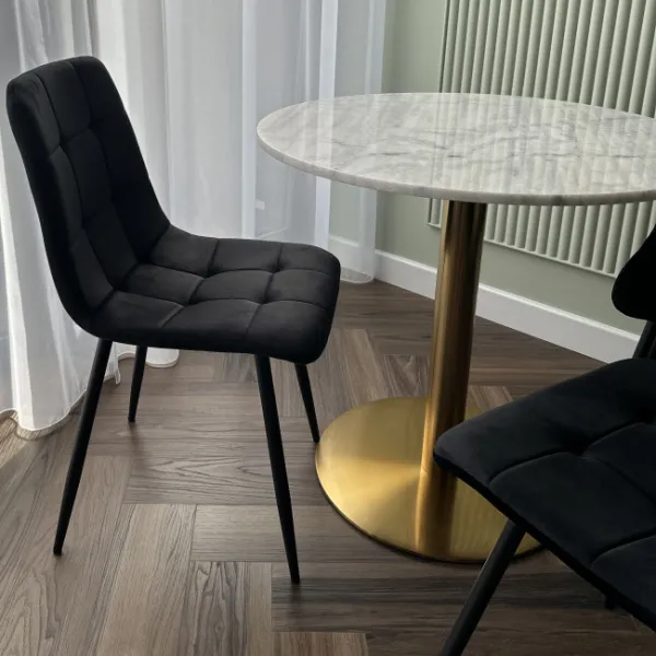 TZB Čalúnená designová stolička ForChair čierna