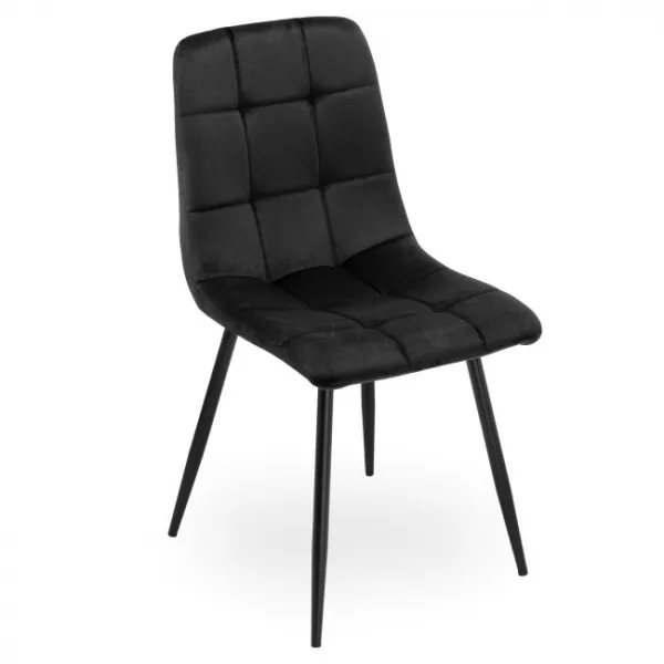 TZB Čalúnená designová stolička ForChair čierna