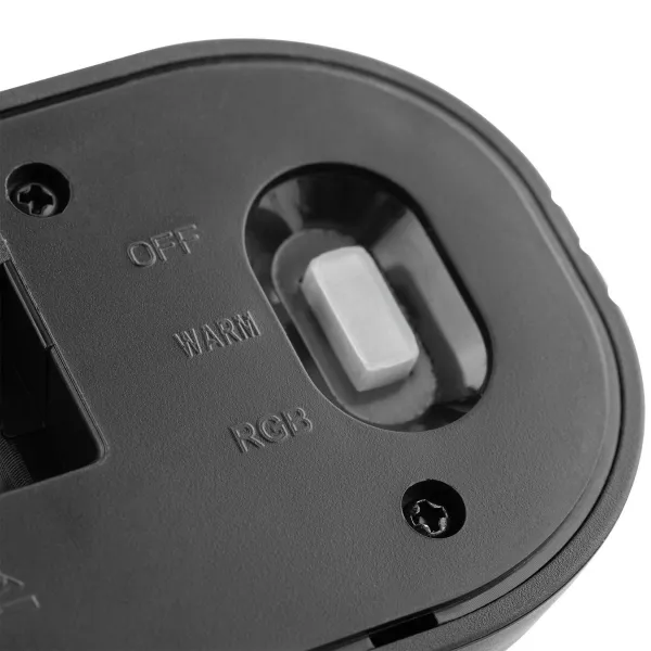 LED solárna lampa - RGB + Teplá biela