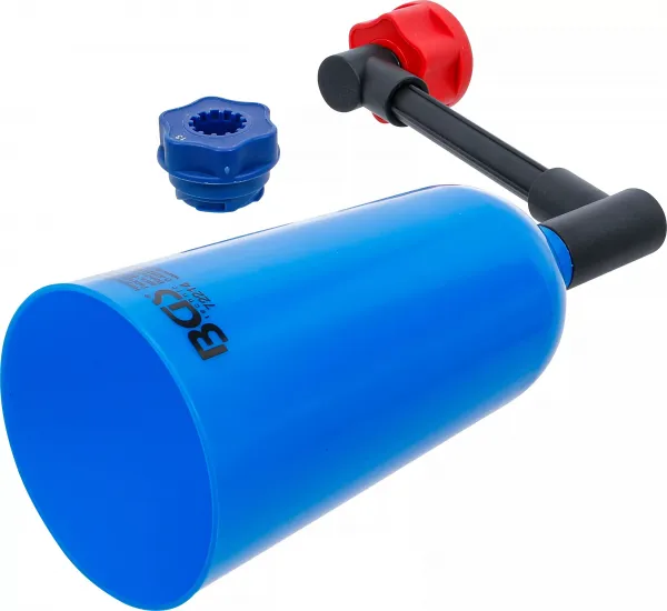 BGS Technics BGS 72214 – Olejový lievikový set, plastový pre VAG