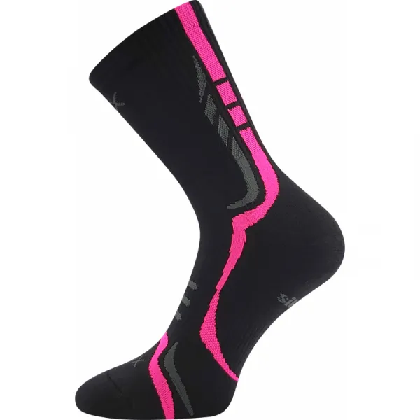 Dámske turistické ponožky VOXX 1 PACK-Thorx-Black Pink