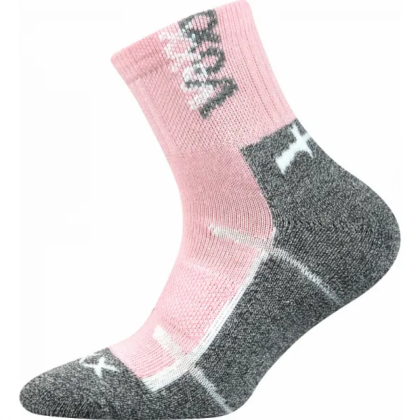 Dievčenské turistické ponožky VOXX 3 PACK-Wallík-Pink Blue