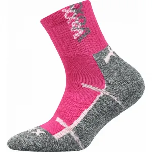 Dievčenské turistické ponožky VOXX 3 PACK-Wallík-Pink Blue