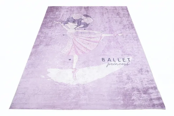 FialovýdetskýkoberecsmotívombaletkypriEiffelovejvežiŠírka:80cm|Dĺžka:150cm56713_115617