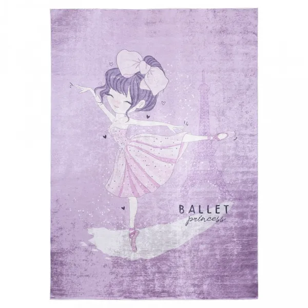 FialovýdetskýkoberecsmotívombaletkypriEiffelovejvežiŠírka:80cm|Dĺžka:150cm56713_115617