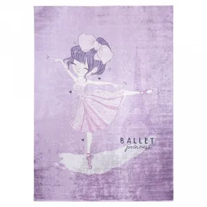 FialovýdetskýkoberecsmotívombaletkypriEiffelovejvežiŠírka:80cm|Dĺžka:150cm56713_115617