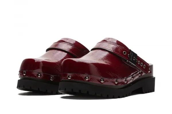 Scholl Clogs Cindy W "Aubergine" (F324421440)