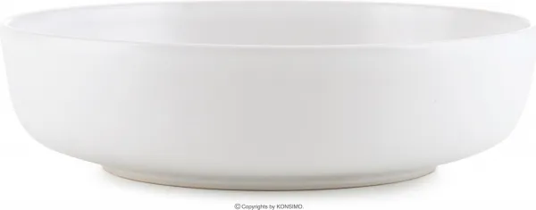 Konsimo Jedálenská sada tanierov pre 6 osôb VICTO 24 ks biela