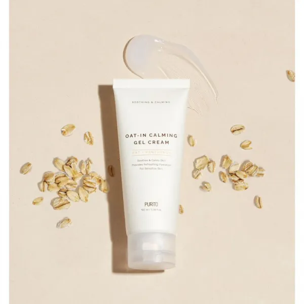 Purito Oat-In Calming ľahký hydratačný gélový krém s upokojujúcim účinkom 100 ml