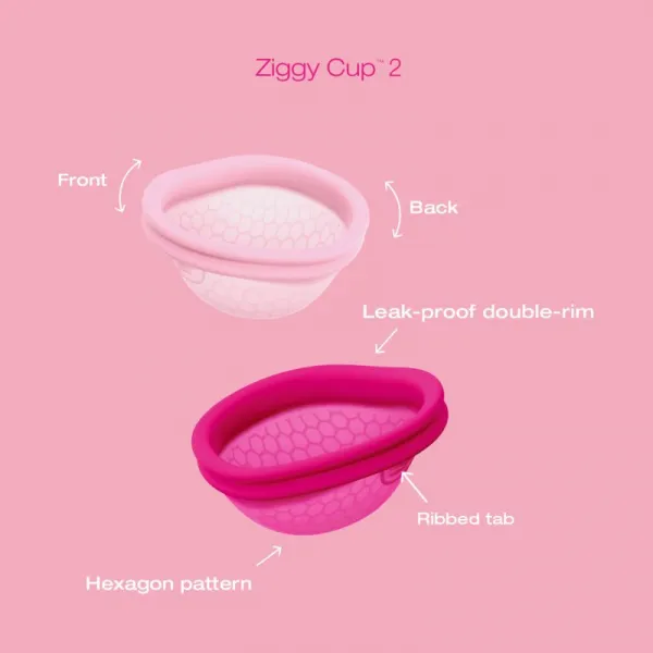 Intimina Ziggy Cup 2 B menštruačný kalíšok 76 ml