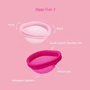 Intimina Ziggy Cup 2 B menštruačný kalíšok 76 ml