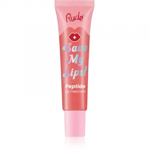 Rude Cosmetics Save My Lips vyživujúci a hydratačný balzam na pery s peptidmi odtieň Watermelon 15 ml